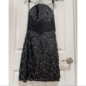 New with tag black and White House bling dress